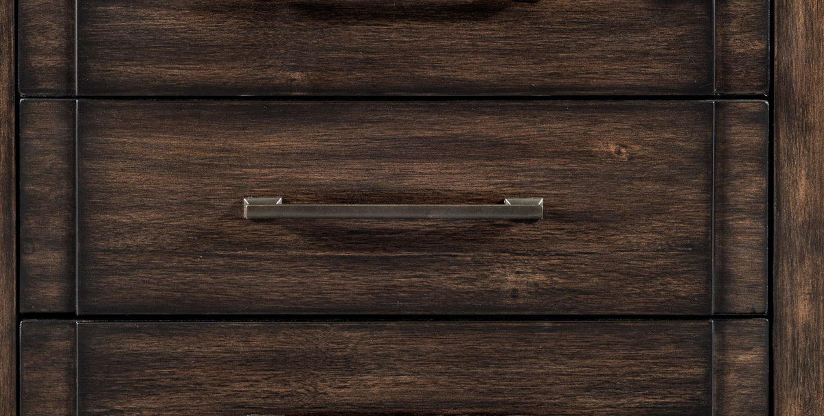 Boone Night Stand, Acacia Veneer