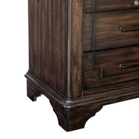 Boone Night Stand, Acacia Veneer