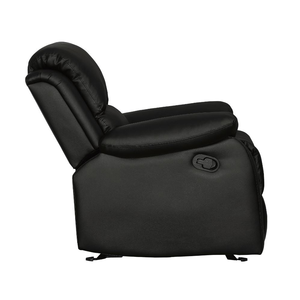 Clarkdale Glider Reclining Chair, Faux Leather