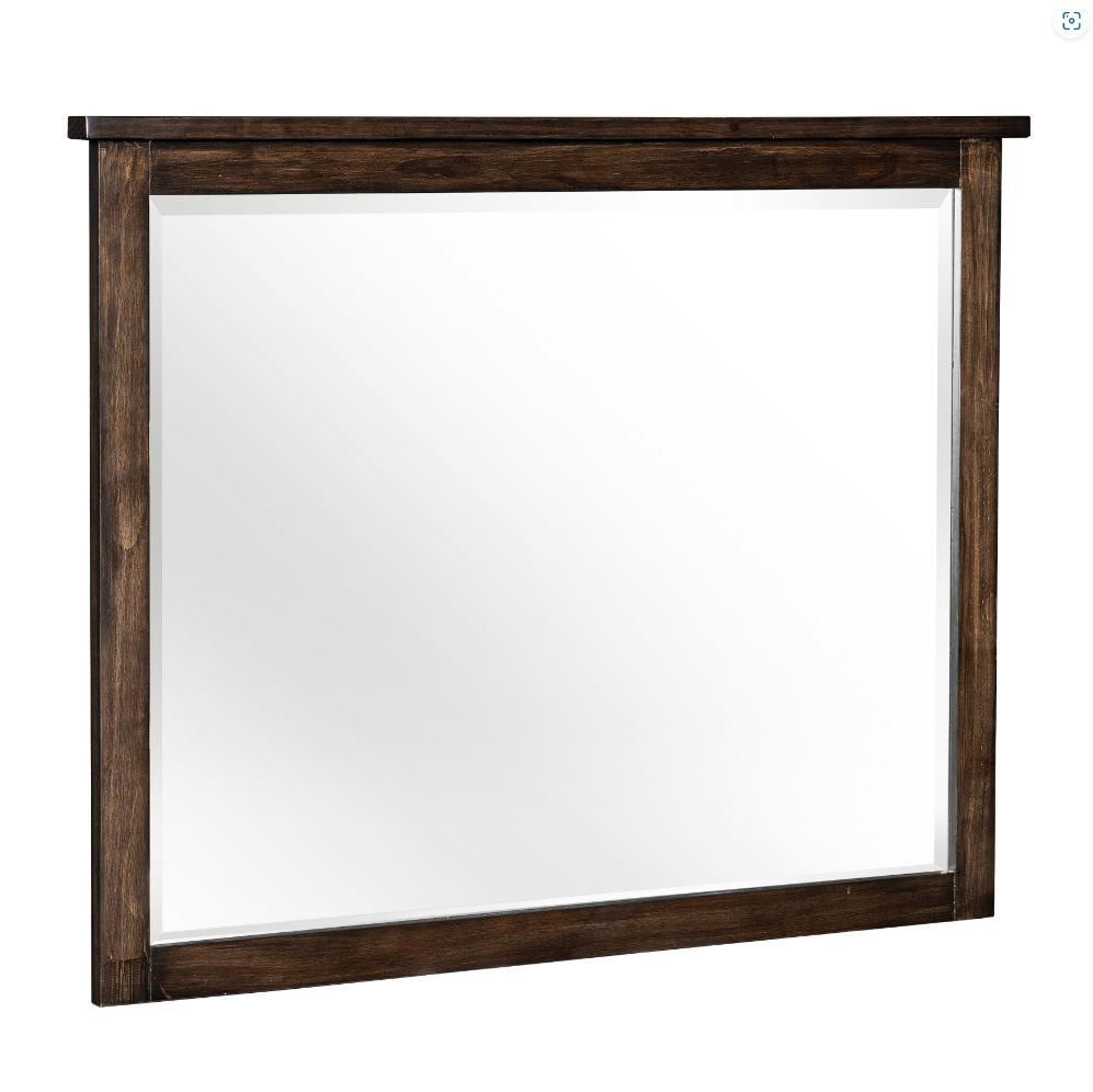 Boone Mirror, Acacia Veneer