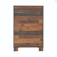 Sidney 5-Drawer Chest Rustic Pine, Dovetail Construction