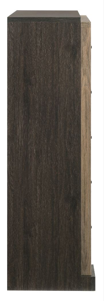 Baker 5-Drawer Chest Brown & Light Taupe