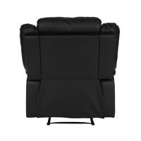 Jarita Reclining Chair, Black, Faux Leather