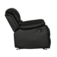 Clarkdale Glider Reclining Chair, Faux Leather