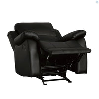Clarkdale Glider Reclining Chair, Faux Leather