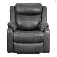 Yerba Lay Flat Reclining Chair, Polished Microfiber