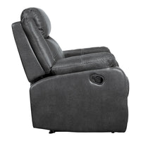 Yerba Lay Flat Reclining Chair, Polished Microfiber