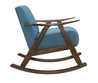 Waithe Rocking Chair-Blue