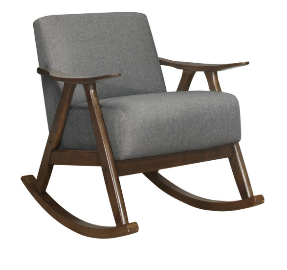Waithe Rocking Chair-Grey