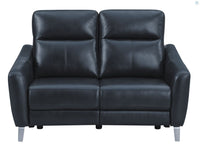 Derek, Power Sofa , Blue