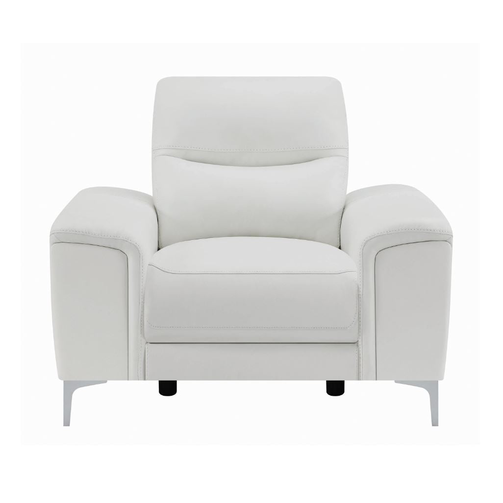 Largo Power Recliner, White